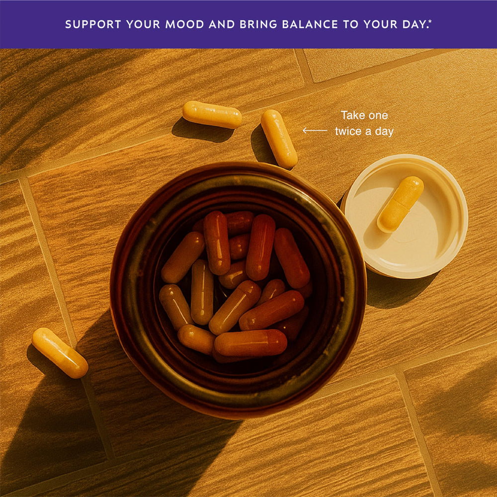 Detail of Aurite saffron and ashwagandha label highlighting premium ingredients.