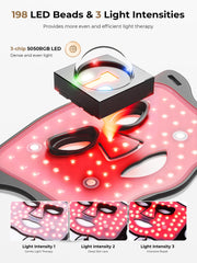 Aurphany LED mask soft silicone fit for hygienic wear