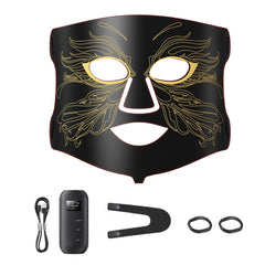Aurphany LED mask for the face with broad light therapy benefits