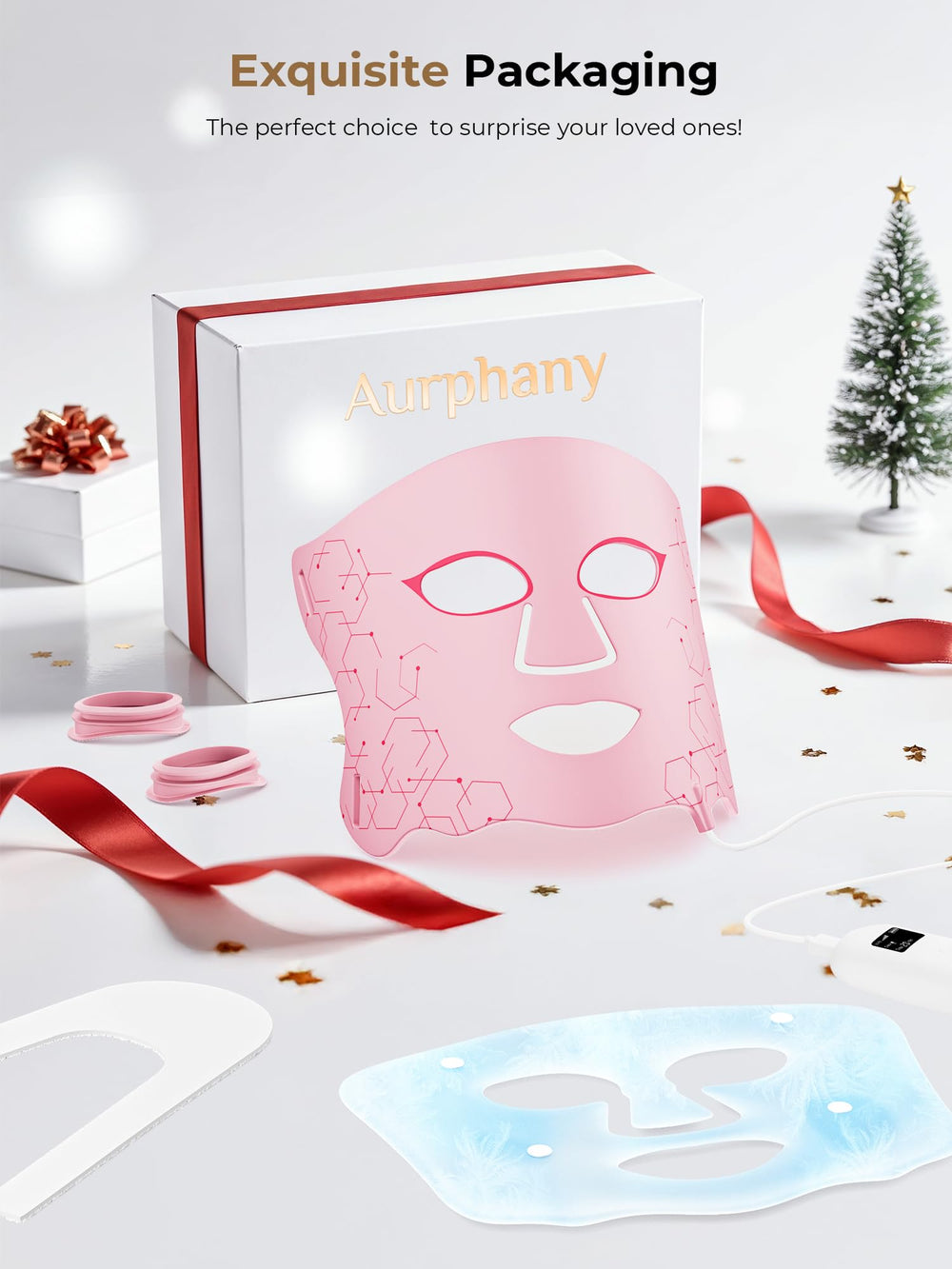 Aurphany travel case facilitates on the go light therapy.