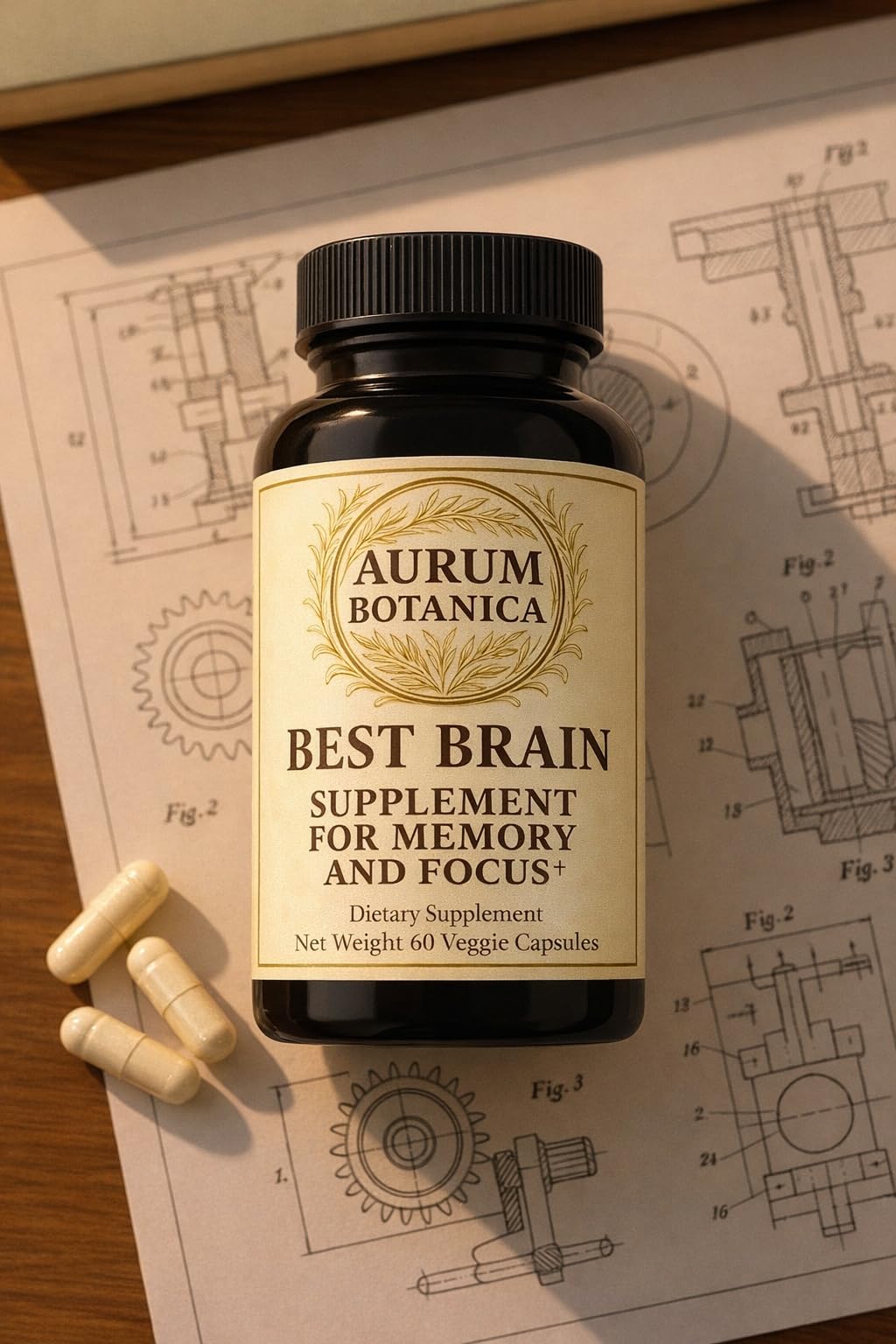 AURUM BOTANICA Alpha GPC supports acetylcholine production for learning tasks.
