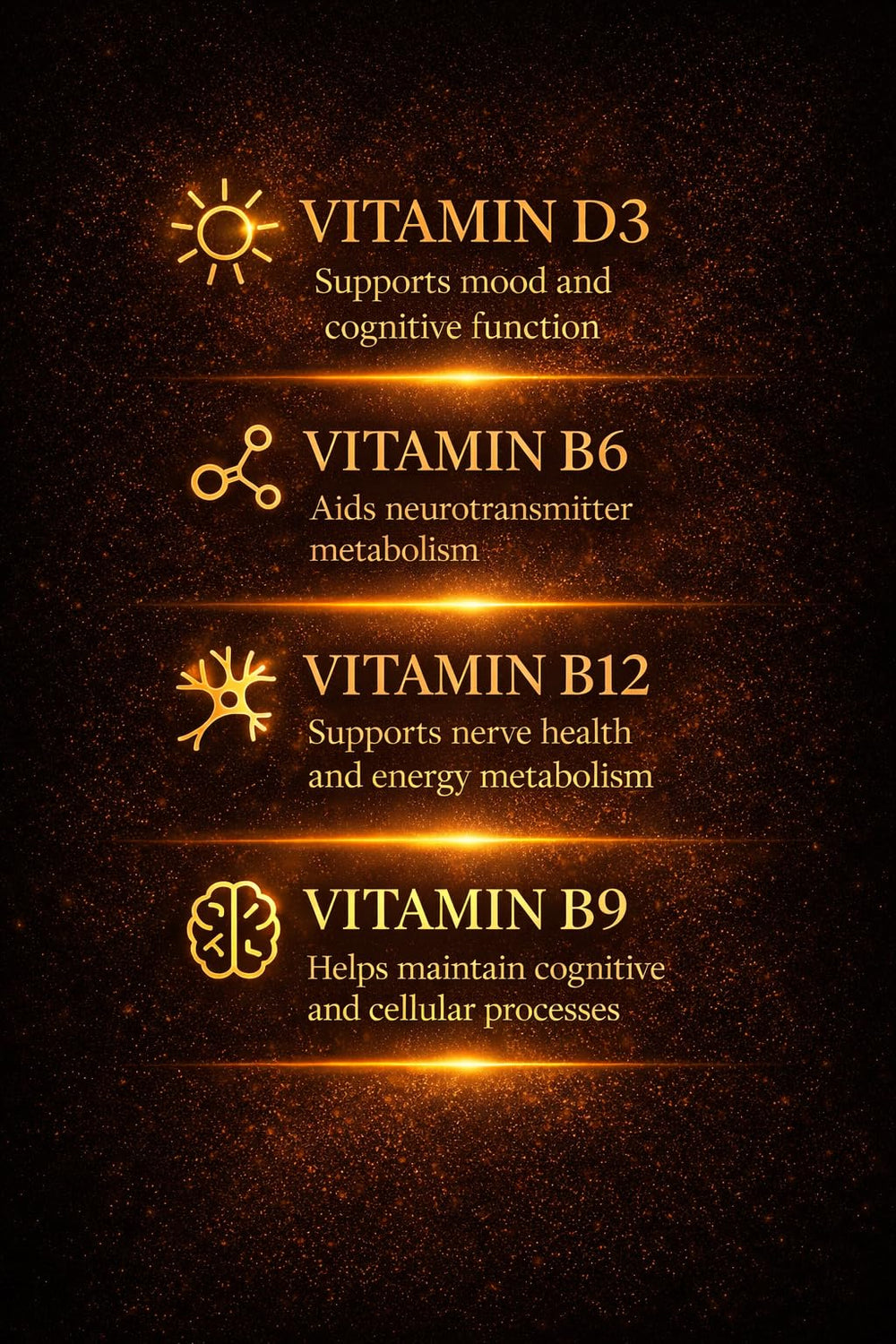 AURUM BOTANICA day-use formula for calm alertness and sustained focus.