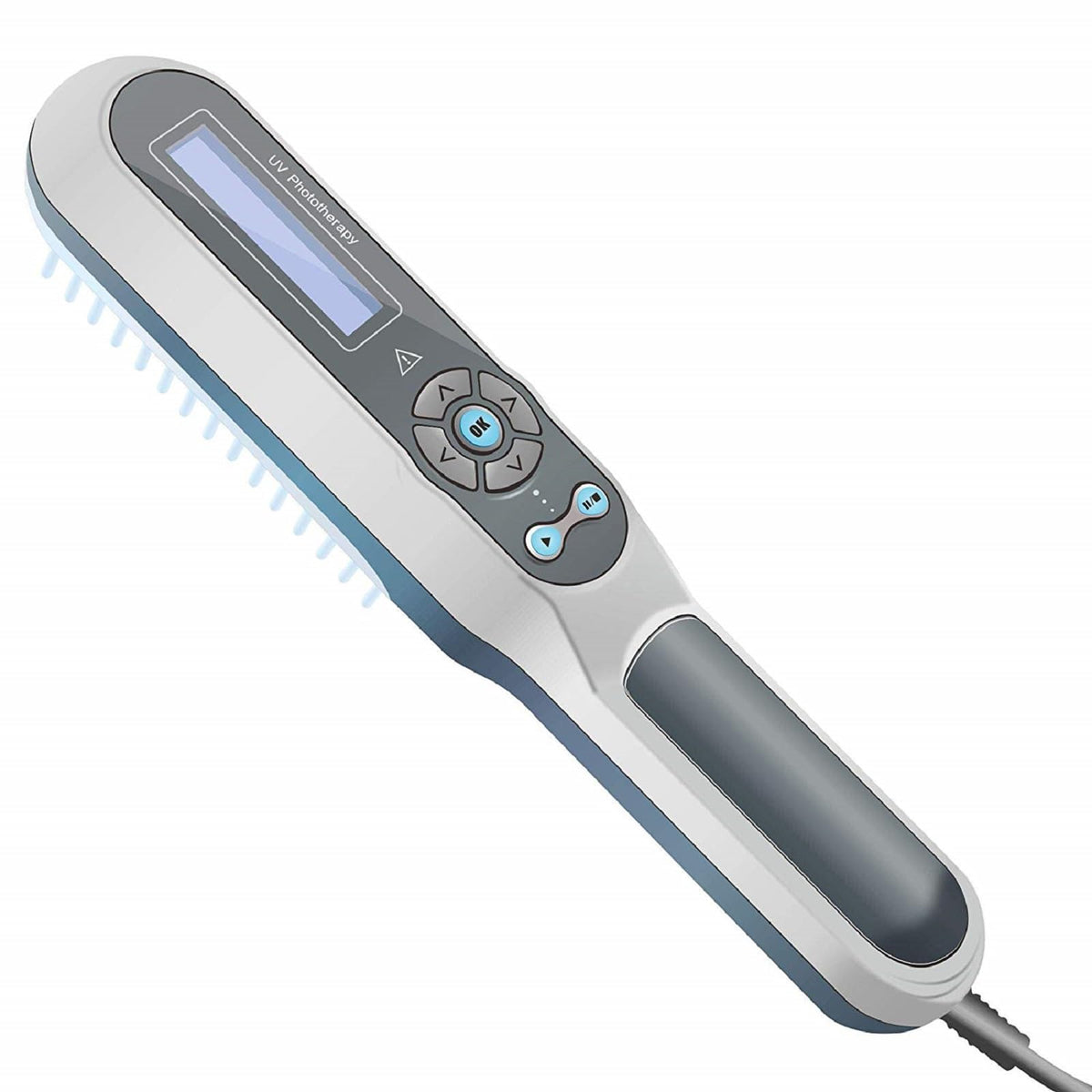 AUSPA Light Therapy Lamp U V front view for convenient daily light therapy sessions at home.