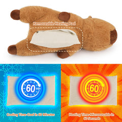 Auspicious Beginning Capybara heating pad assists bedtime routines for kids and adults