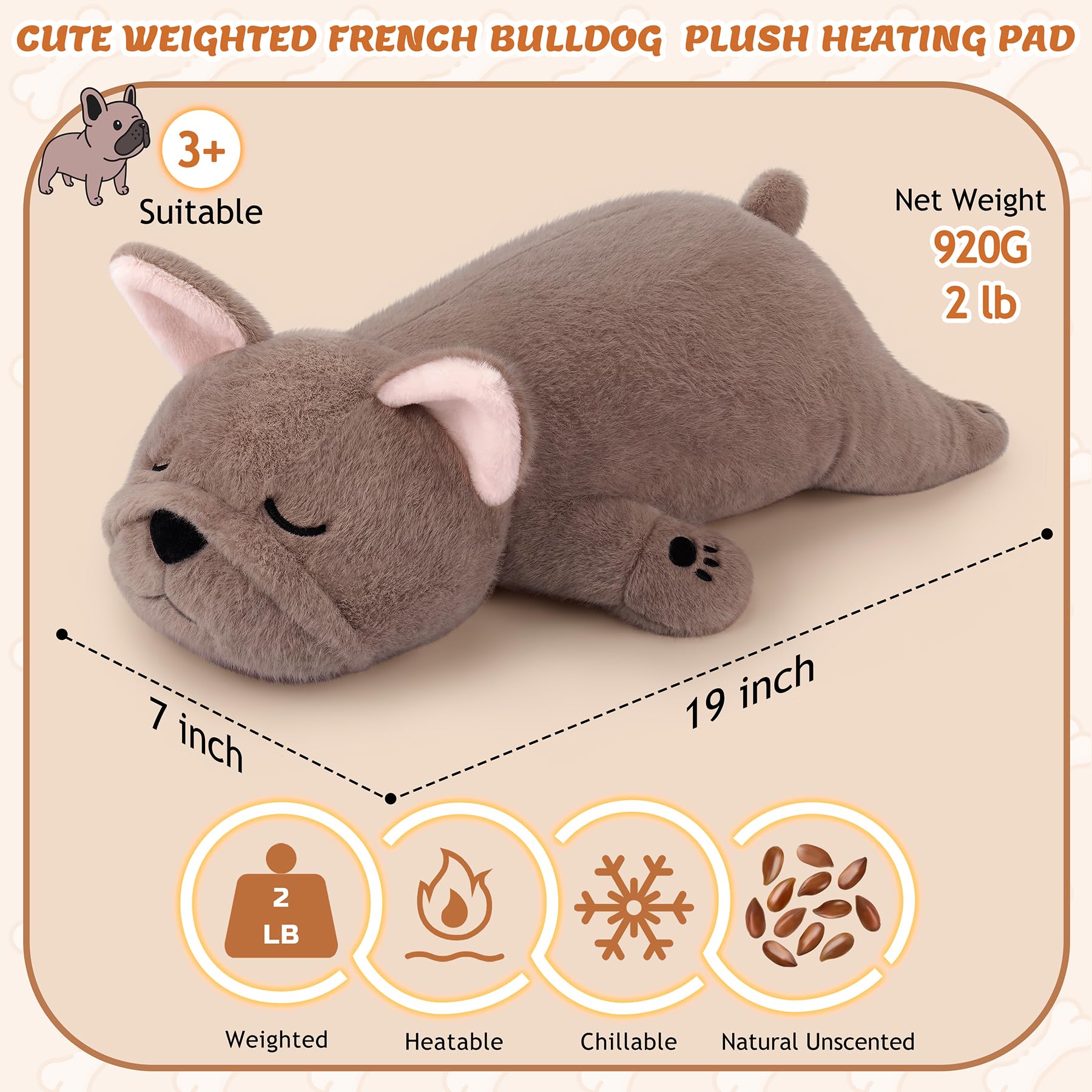 Auspicious Beginning microwave-ready heat pad for quick warmth