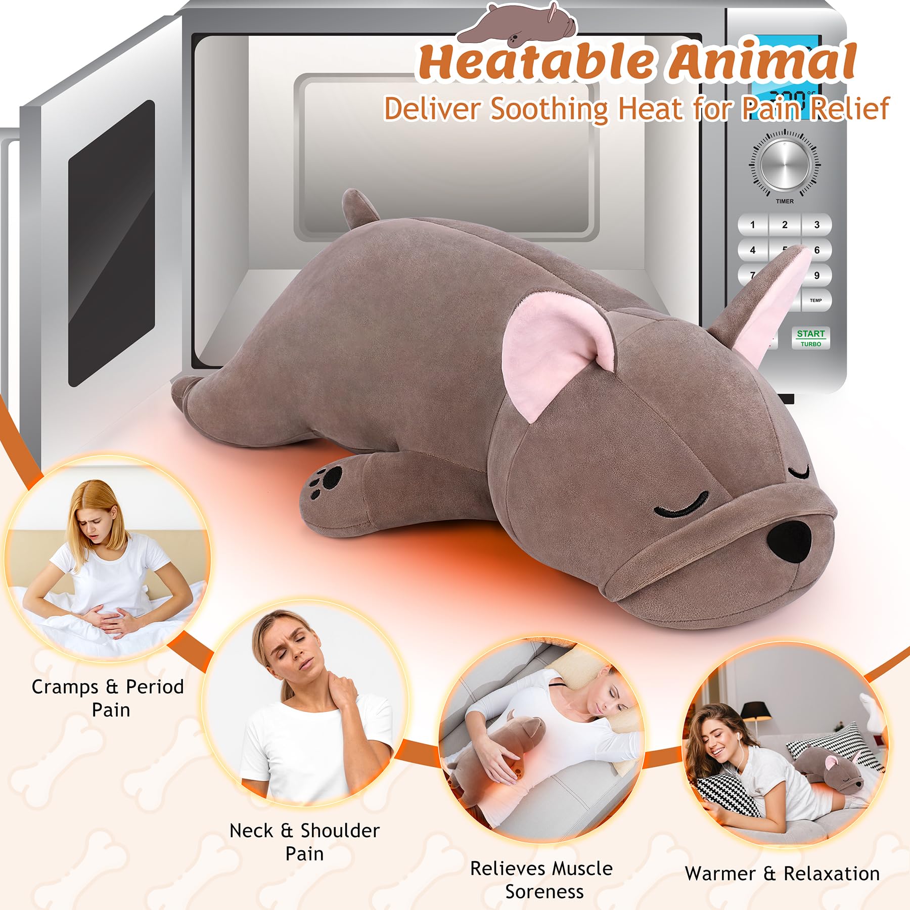 Auspicious Beginning versatile plush warms on bed, chair, or car during cold moments.