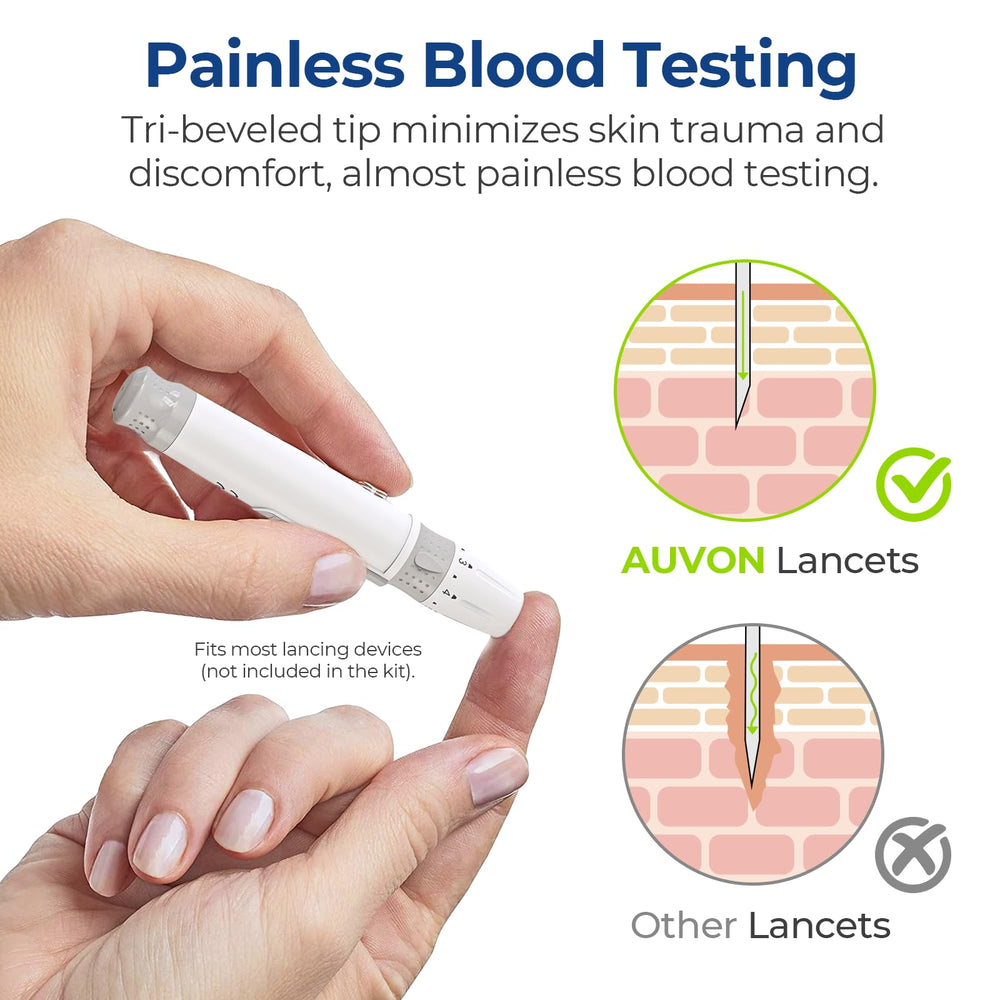 AUVON test strips with automatic carbon printing for consistent quality