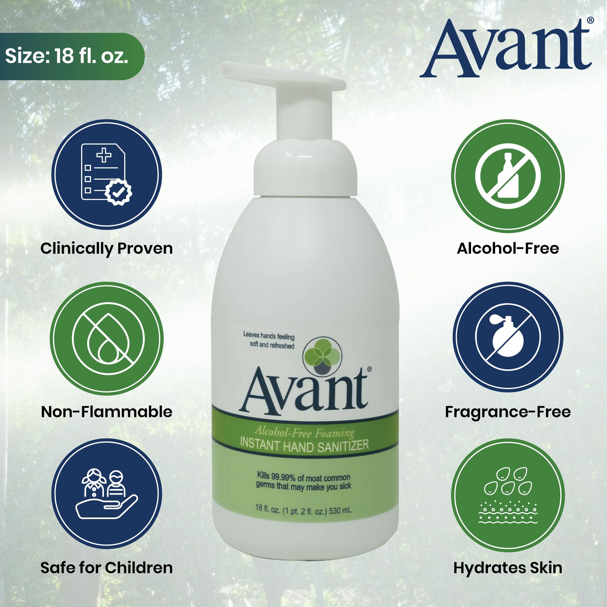 Avant bulk refill pack highlights wholesale convenience for offices and schools.