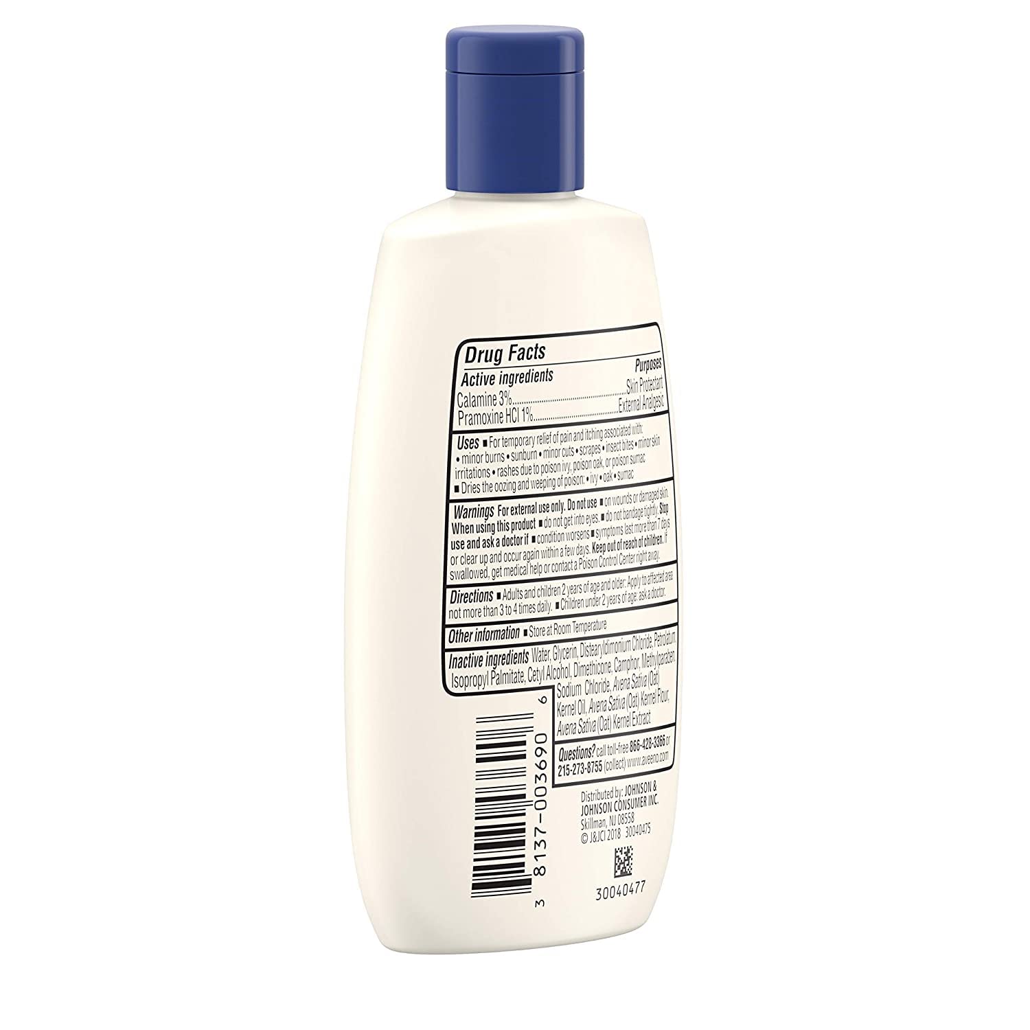 Aveeno minor-burns-scrapes-relief demonstrates temporary relief