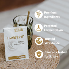 Avemar ingredient spotlight emphasizes fermented wheat germ extract's natural properties.