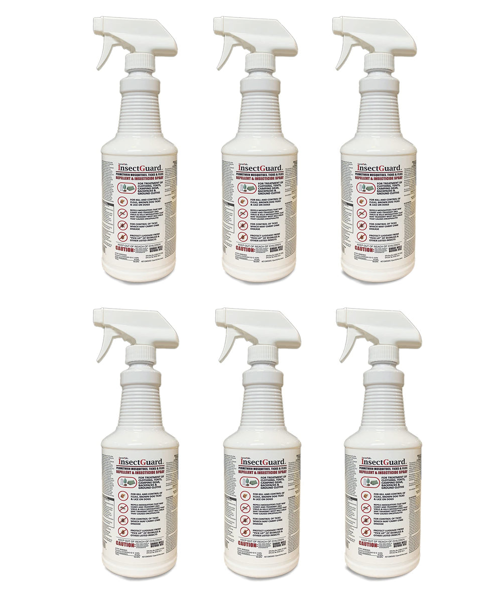 AverPak InsectGuard bottle pour shows ready-to-use quart for gear protection.