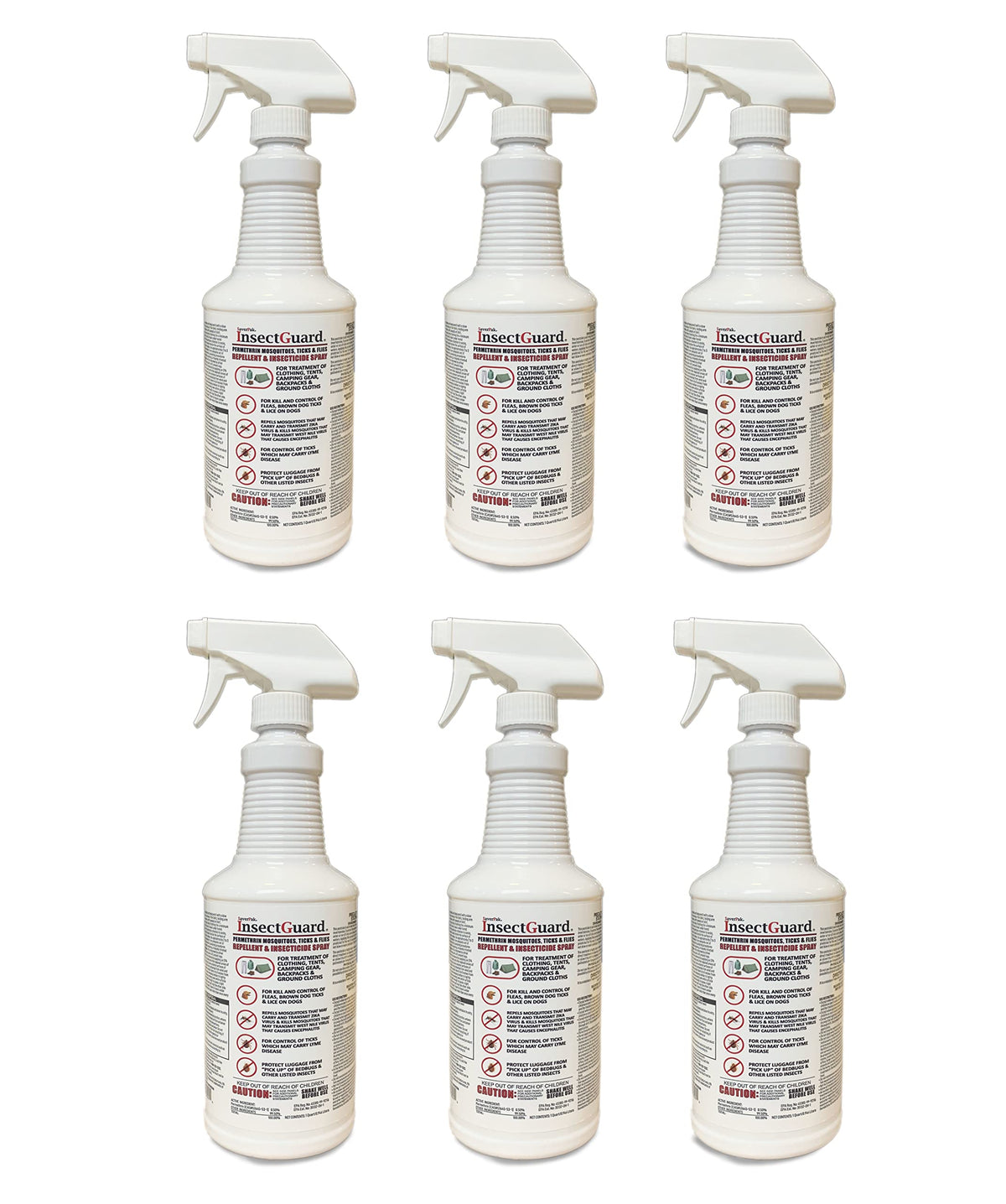 AverPak InsectGuard bottle pour shows ready-to-use quart for gear protection.