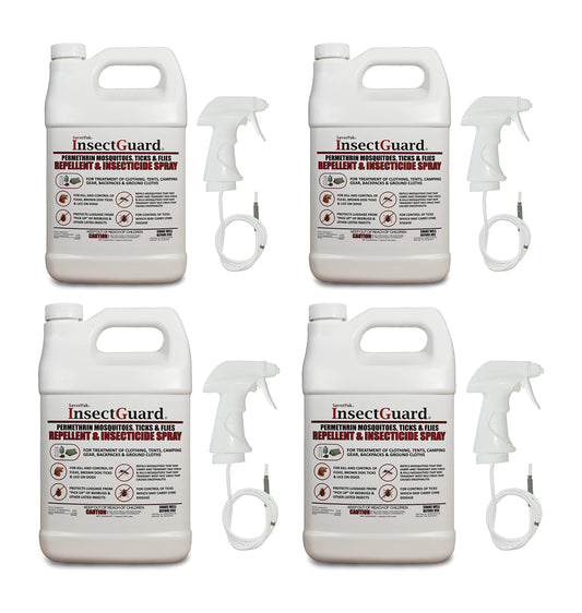 $averPak InsectGuard permethrin spray gallon for clothing and gear protection.