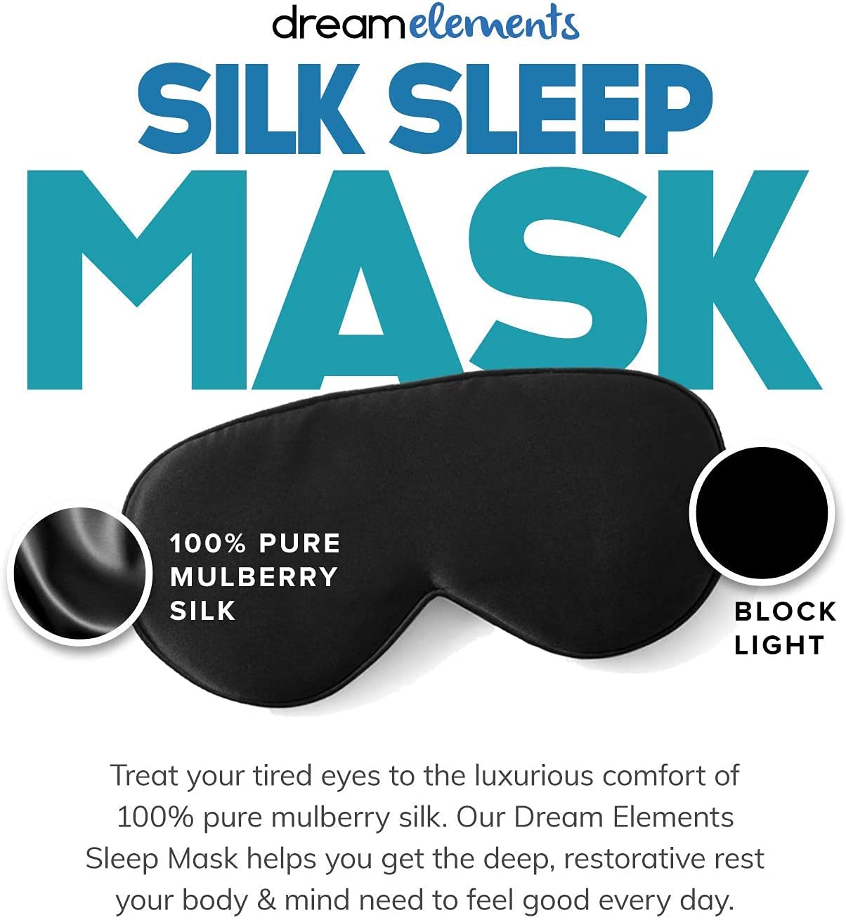A peaceful sleep scene featuring Avinol PM mask and accessories