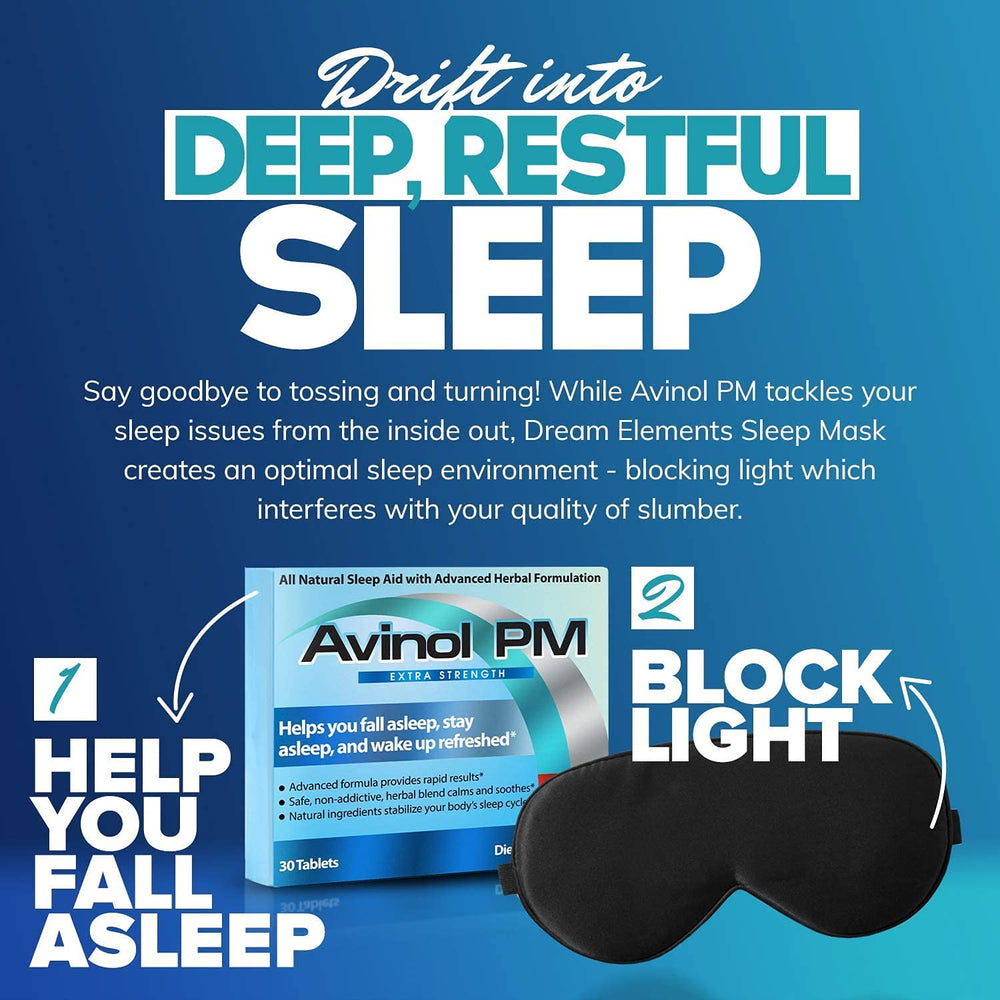 Avinol PM travel sleep kit portable for on-the-go rest