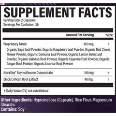 Avlimil black cohosh root dried image underscoring natural symptom relief potential.