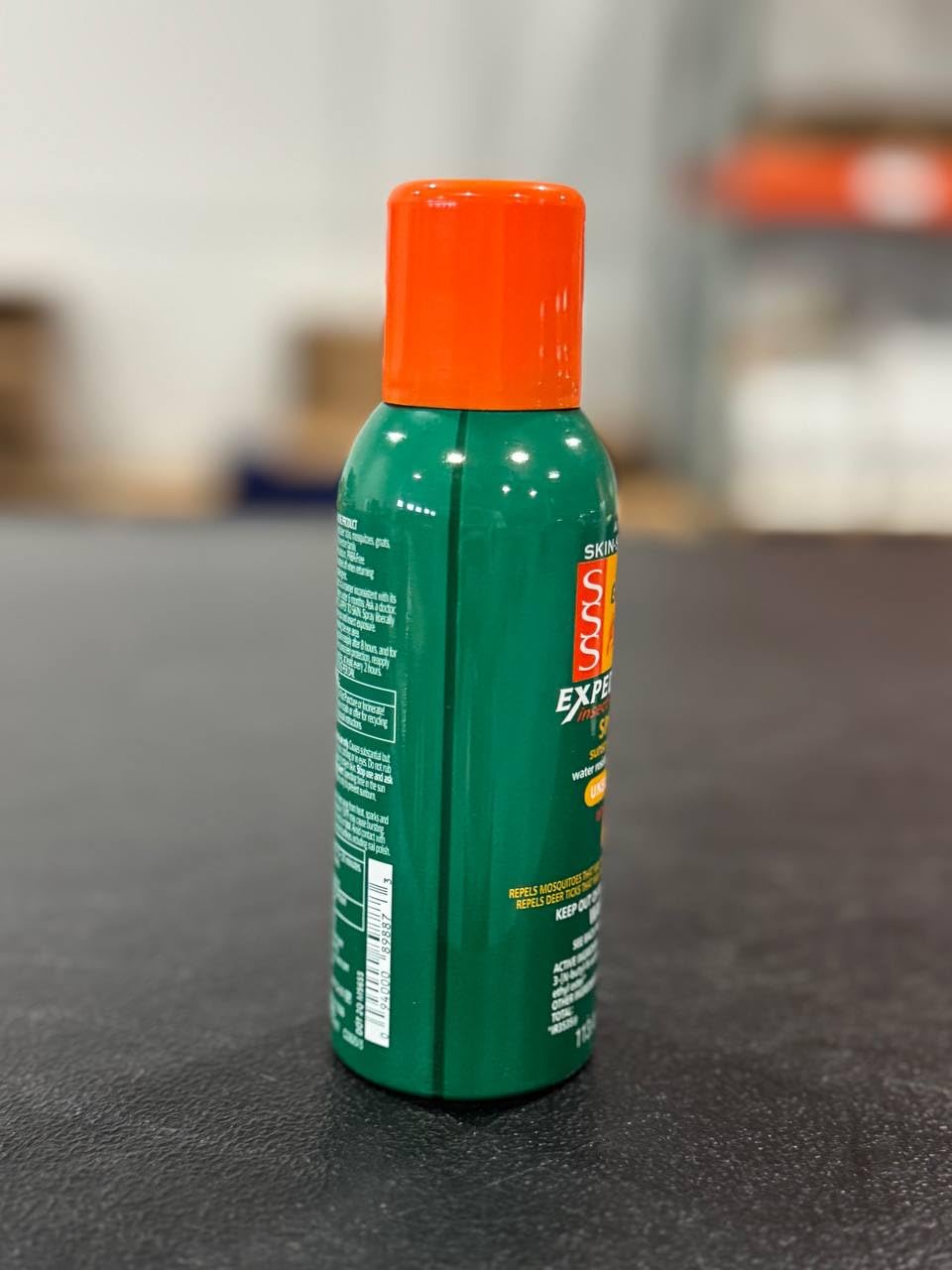 AVON Bug Guard Expedition Unscented spray suitable for sensitive skin during outdoor activities.