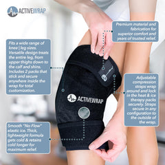 AW ACTIVEWRAP reusable cold packs highlighted for long-lasting cooling