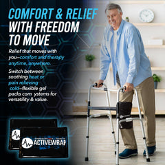 AW ACTIVEWRAP PT-designed construction delivering durable knee support