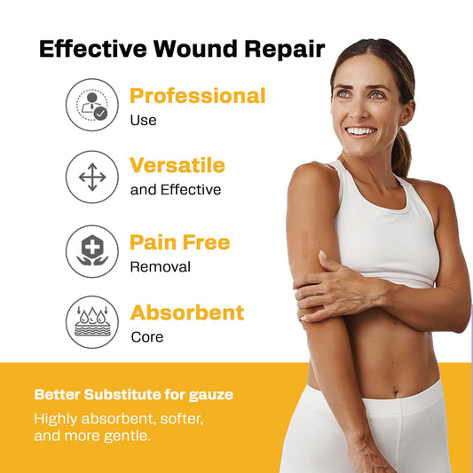 AWD Medical impregnated gauze pads in sterile packaging offer reliable protection and comfort.
