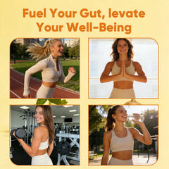 Awjsde Elava gut balance illustration emphasizing digestion support