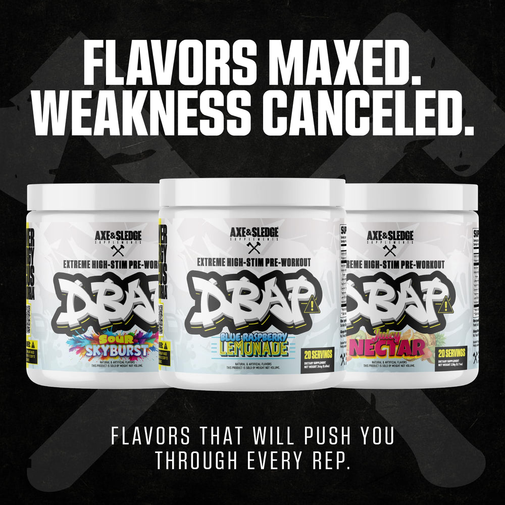 DBAP Extreme powder dissolving in water to form a quick-mix pre-workout.