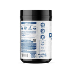 Axe and Sledge Demo Day powder and scoop show easy blending for workouts