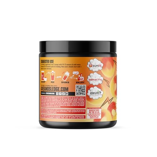 Axe & Sledge Intake glass with prepared drink highlighting focus
