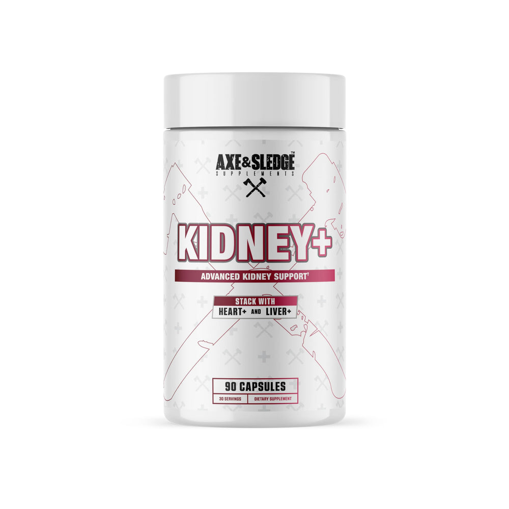Axe & Sledge Kidney+ bottle setup supports daily training recovery.