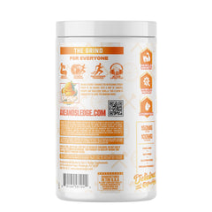 Axe and Sledge The Grind powder-dispense highlights electrolytes for hydration during workouts.