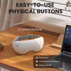 AXV eye massager targets eye area to ease everyday strain