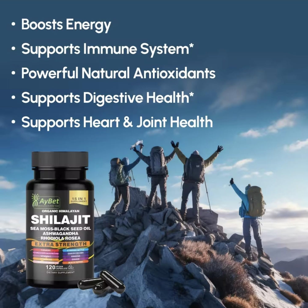 AyBet Cordyceps, Ginseng, Turmeric and Ginger ingredients arranged for wellness