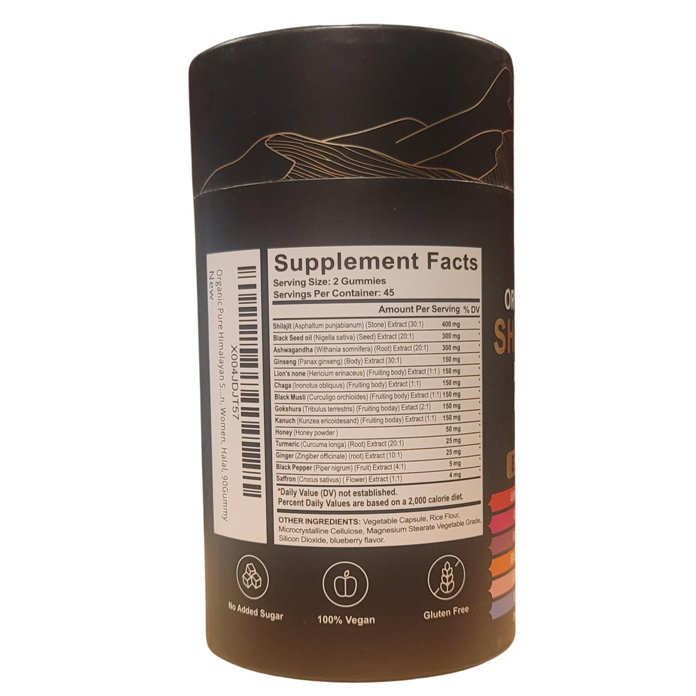 Halal-certified, GMP facility manufacturing AyBet Shilajit Gold Gummies.