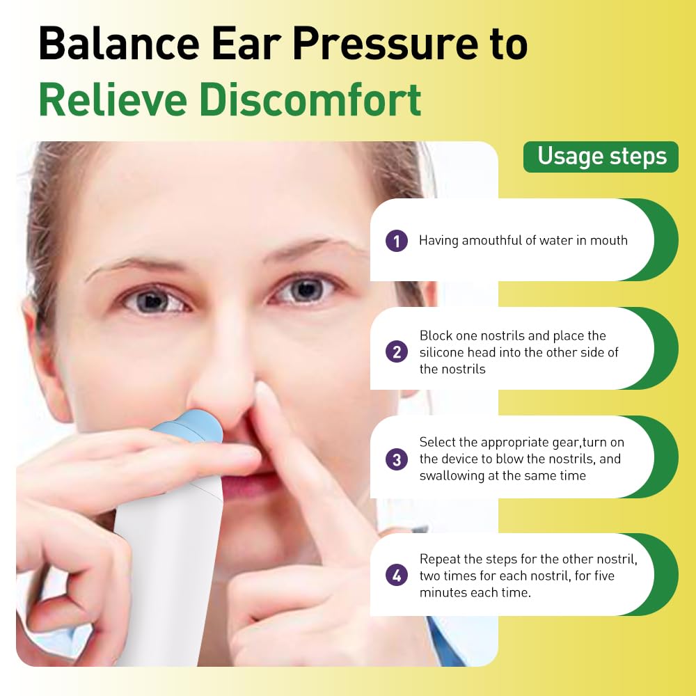 AYHDRN Eustachian Pressure Balancer ear-clearing demonstration for easier equalization