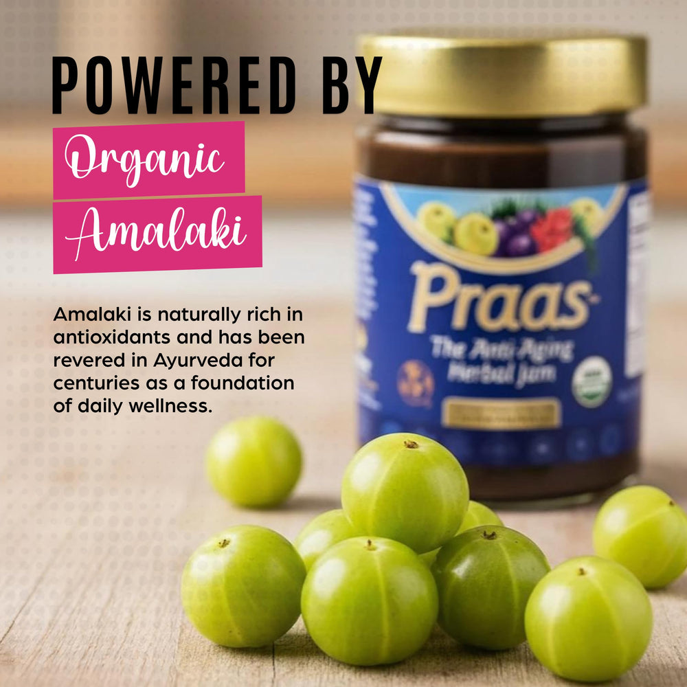 AyurBest Praas dispensing with spoon, ideal for easy daily use