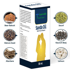 Evening ritual with AYURVEDIC HEALTH EXPERT Sanda Oil for relaxation and renewed calm