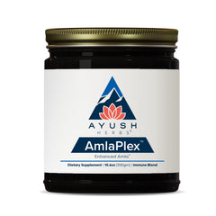 Ayush Herbs AmlaPlex bottle for daily immune support.