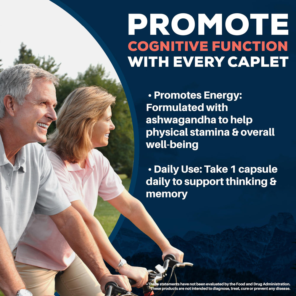 Morning routine scene with person taking BacopaPlus capsules for focus