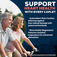 Calcium and magnesium blend label detail on Carditone caplets.