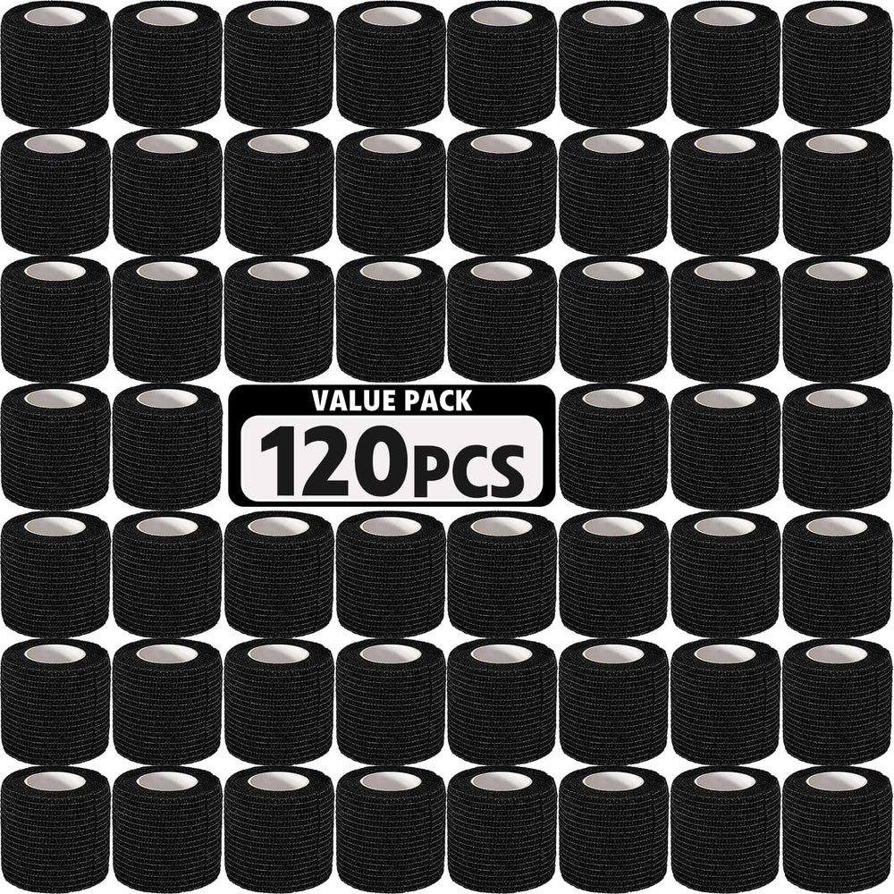 AZEN 120-pack self-adhesive bandage wrap for quick, residue-free use