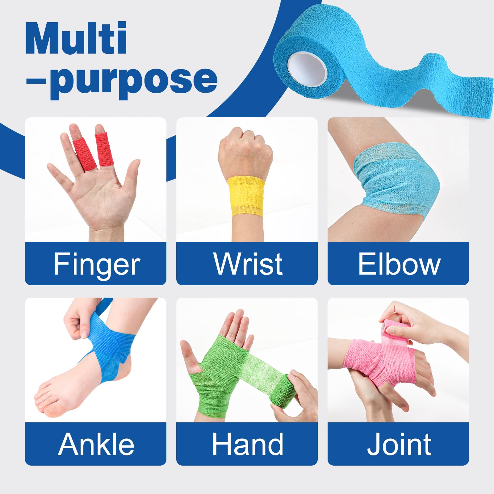 AZEN wrap around arm demonstrates secure, adjustable coverage for fast dressing changes