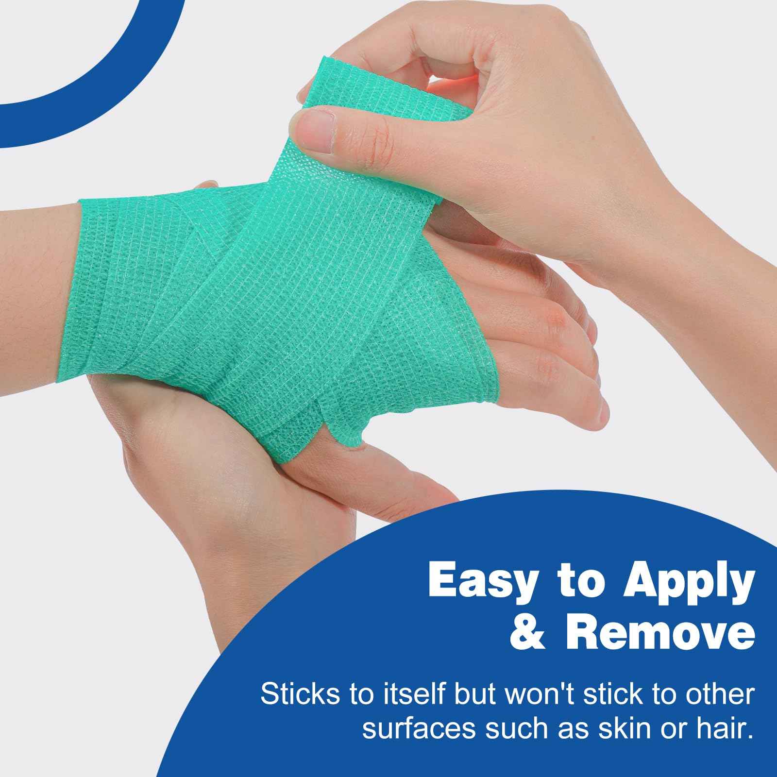 AZEN vet wrap for pets helps secure bandages on paws or small injuries