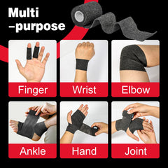 AZEN bandage wrap on wrist provides secure, breathable support during activity.