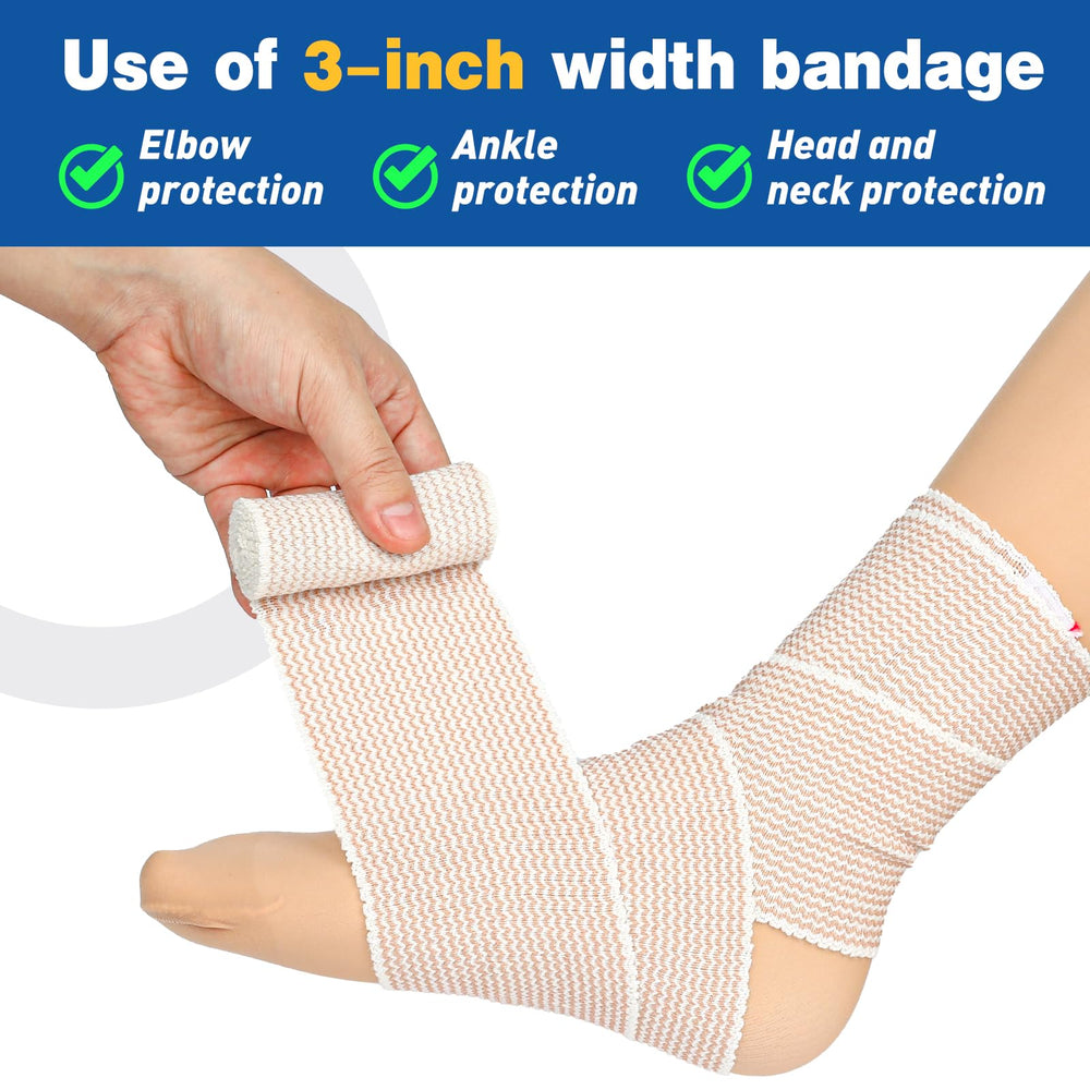 AZEN elastic wrap for ankles and wrists supports daily mobility