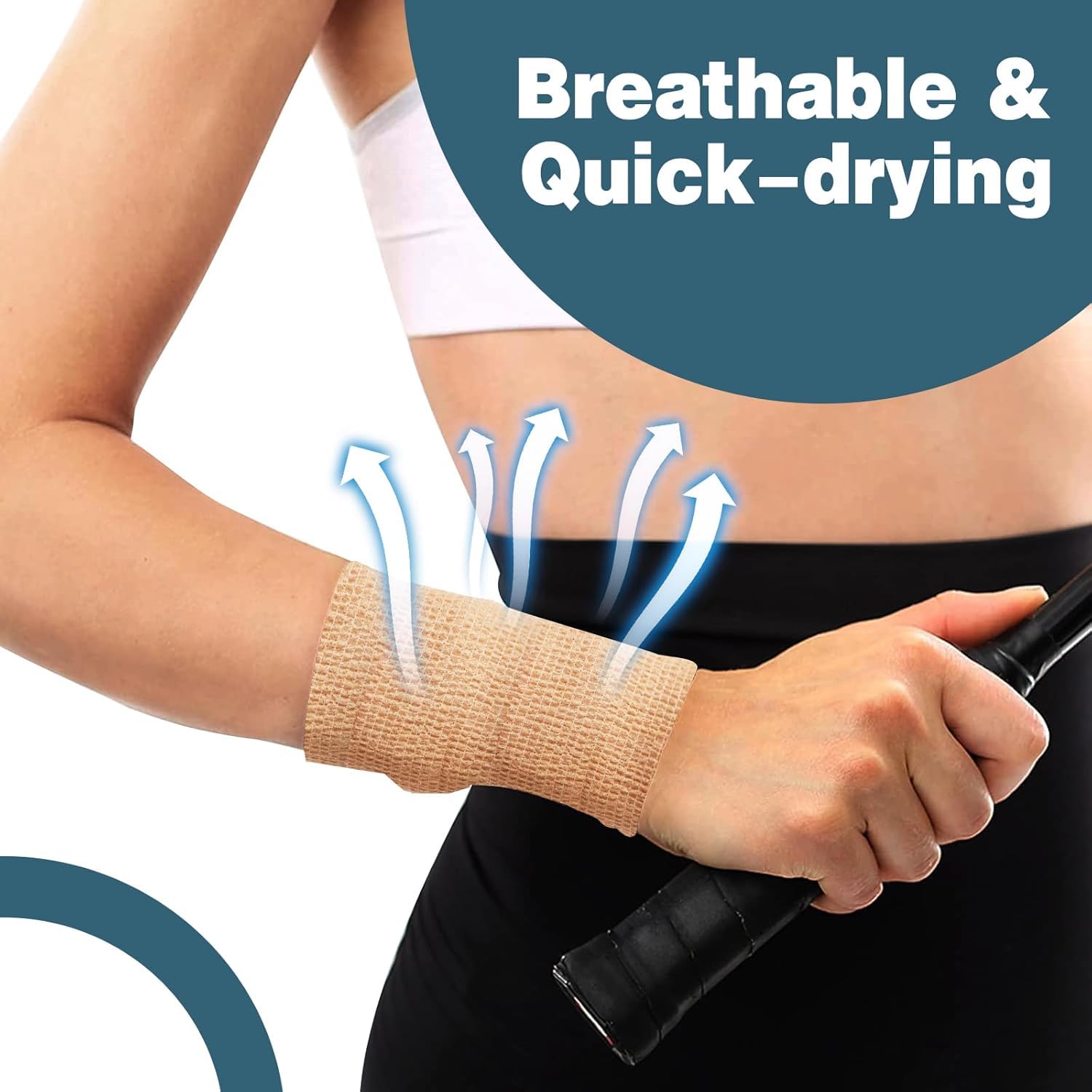 AZEN bandage removes without adhesive residue keeping skin comfortable.