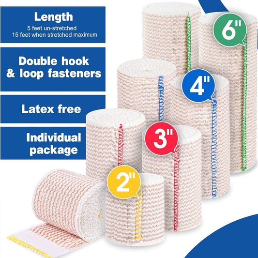 AZEN Premium 2x3-inch wrap showing secure compression in a compact size