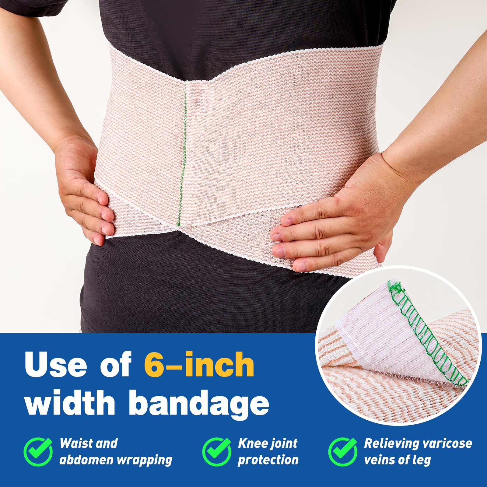 AZEN Premium 2x4-inch wrap offering moderate coverage and comfort