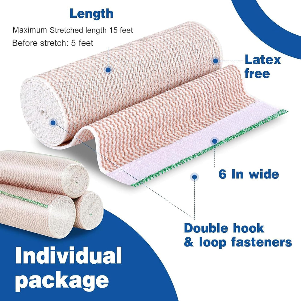 Close-up fabric detail of AZEN wrap highlights breathable, latex-free material