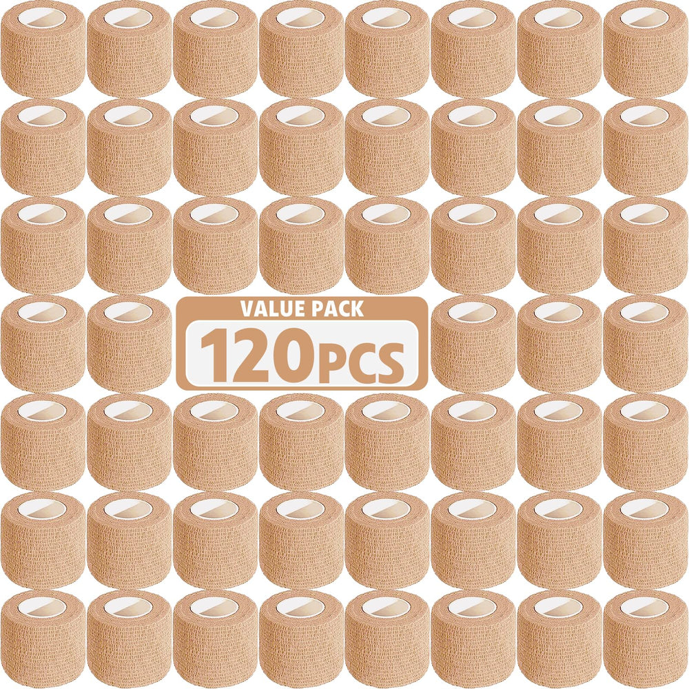 AZEN self-adhesive bandage wrap in skin color for easy self-application.