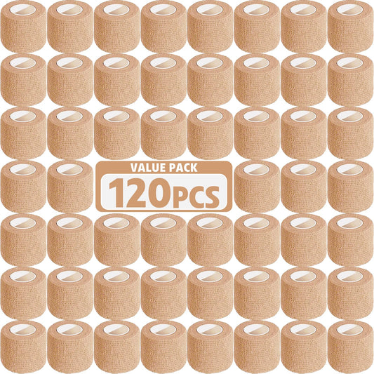 AZEN self-adhesive bandage wrap in skin color for easy self-application.